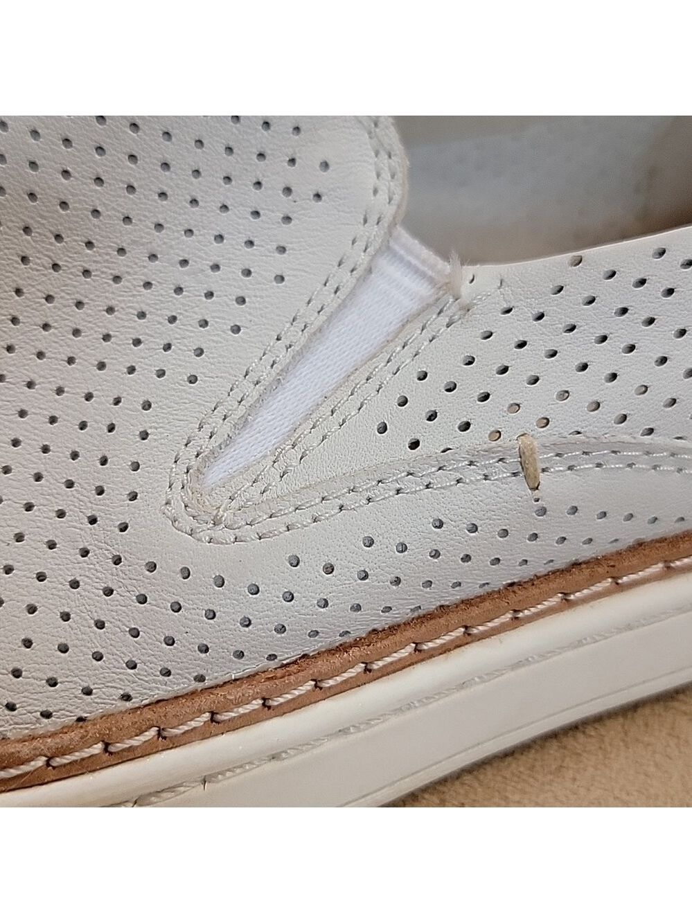 UGG Women's Adley Perf Slip-On Sneakers in Ceramic Size 8.5 EUC - Picture 11 of 15